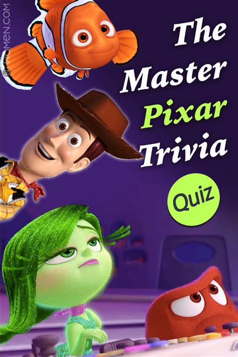 But just how much of a disney expert are you? Quiz: The Master Pixar Trivia Quiz | Pixar, Trivia quiz ...