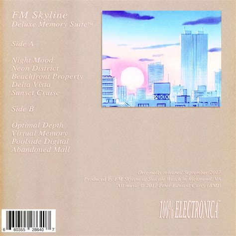 Fm Skyline Deluxe Memory Suite Blue Marbled Vinyl Edition Vinyl Lp