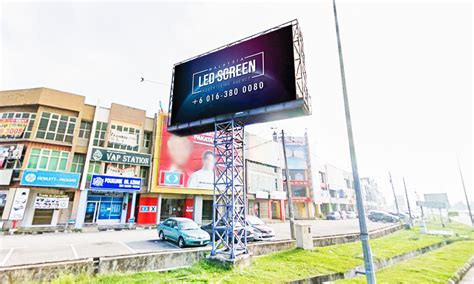 Jalan ipoh, kuala lumpur (persimpangan jalan perhentian, sentul). Perak LED Screen Advertising Agency LED Screen at Jalan ...