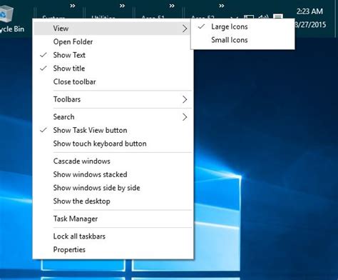 How To Increase The Size Of The Iconstiles In The Taskbar Page 3