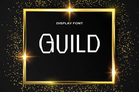 Guild Font By Dmdesignsstoreart · Creative Fabrica