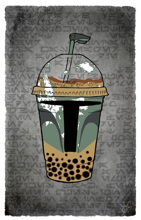 Handmade by me from polymer clay. INSIDE THE ROCK POSTER FRAME BLOG: Boba Tea Art Print by Joby Cummings on sale