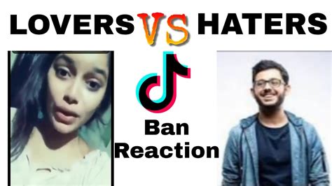 Tik Tok Ban Reaction Haters Vs Lovers 59 Chinese Apps Ban India Youtube