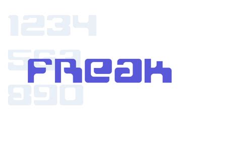 Freak Font Free Download Now