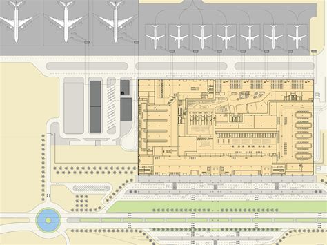 Airport Terminal Floor Plan