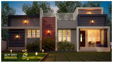 Below 1000 Sqft Low Cost Home Design Kerala