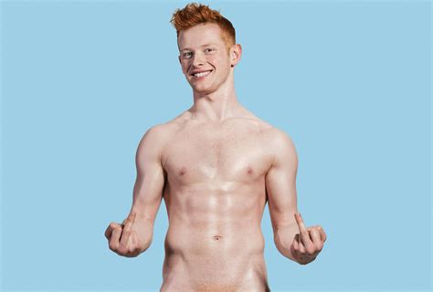 Here S The Buff Ginger Dudes Who Stripped Naked To Fight Stigma