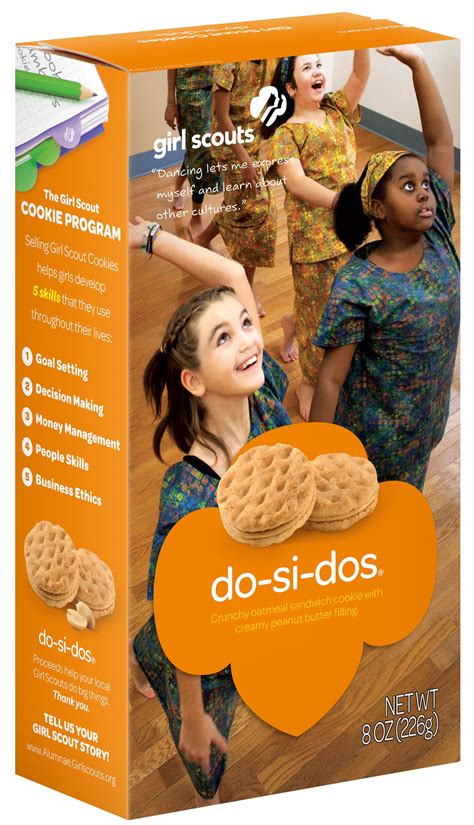 New Girl Scout Cookies Do Si Dos Box Girl Scout Cookies Girl