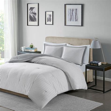 Shop for oversized king comforters at walmart.com. King/Cal King Hayden Reversible Stripe Down Comforter Mini ...