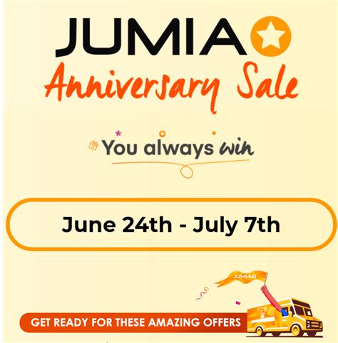 Jumia Anniversary 2019 You Always Win Phones Nigeria