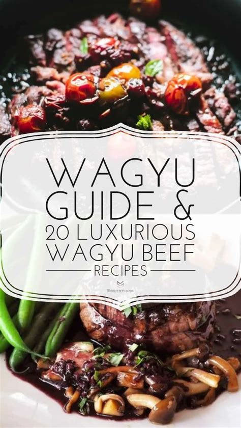 Served with homemade fig and caramelized onion jam, white cheddar and . 20 Luxurious Wagyu Beef Recipes | Wagyu beef recipe, Wagyu ...