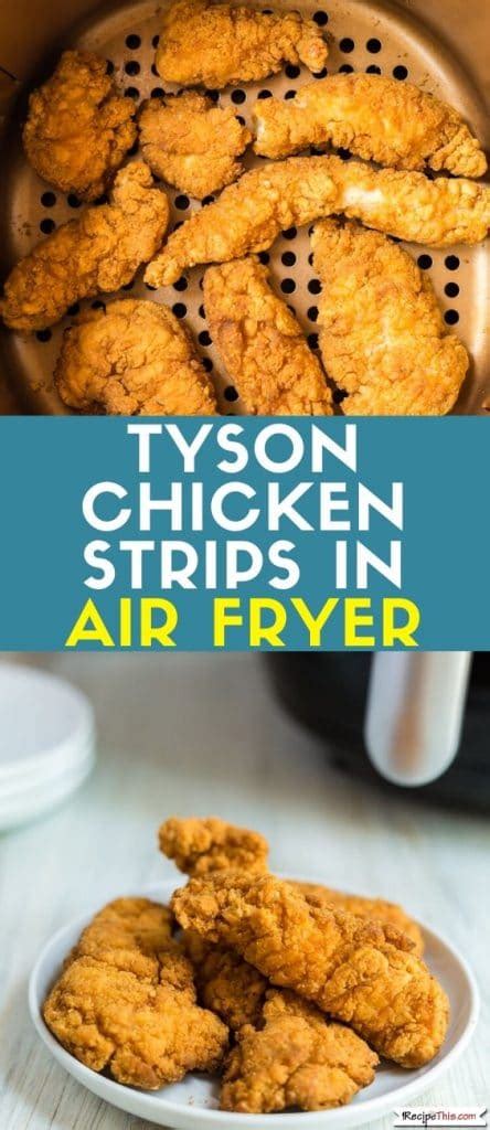 Dip each chicken tenderloin into the bowl of egg; Tyson Chicken Strips In Air Fryer | Recipe This