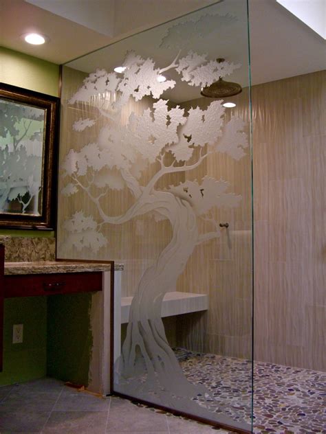 Frosted Etched Glass Frosted Glass Doors Windows Showers More