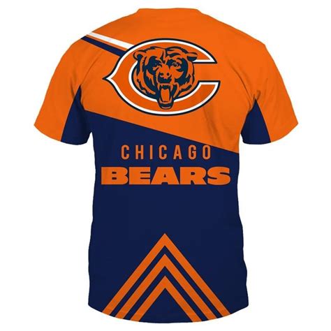 Chicago Bears Mens T Shirts Cheap Short Sleeve O Neck For Fans Mens Tshirts Cheap Shirts Mens T