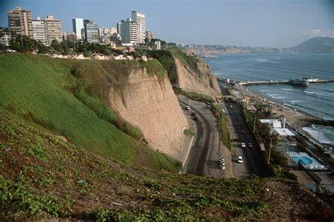 Panoramic View Of Miraflores Lima