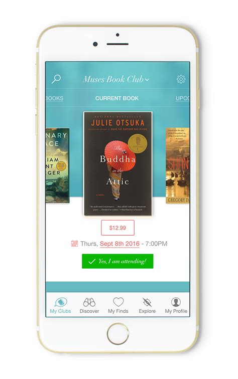 The Book Club App - Book Club by Book Movement | The book club, Happy books, Book club books