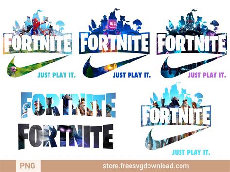 Nike Fortnite Clipart Fsd D11 Nike Store Free Svg Download