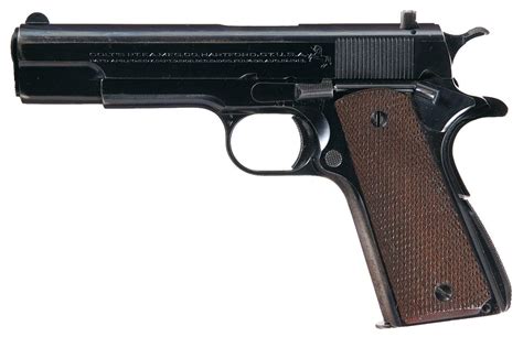 Excellent Pre War Colt Ace Model Semi Automatic Pistol Rock Island