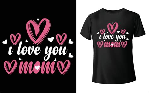 Happy Mothers Day T Shirt Design Mom Vector Vector Art Mom T Shirt Design 7651382 Vector Art