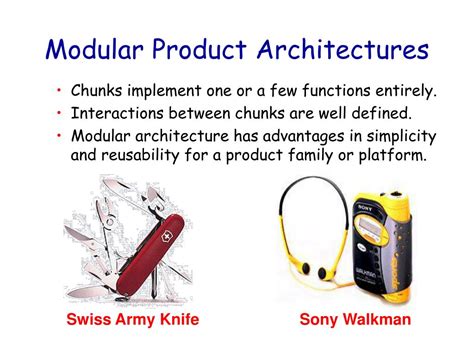 Ppt Product Architecture And Modularity Powerpoint Presentation Free
