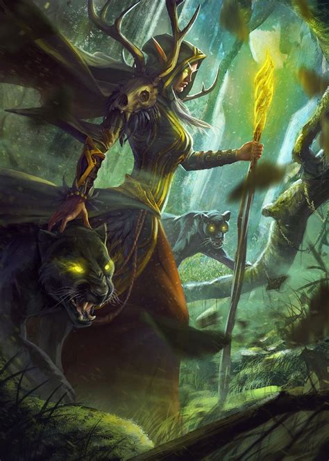 Pin By Nemanja Krtini On Artstation In World Of Warcraft Druid