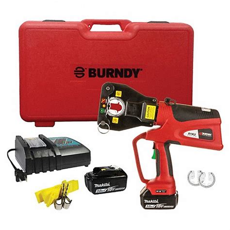 Burndy 18 V Dieless Head Cordless Crimping Tool Kit 783yv1