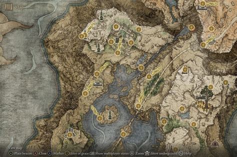 Sites Of Grace Map Elden Ring World Map | Hot Sex Picture