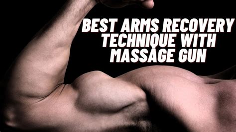 How To Use Your Massage Gun Arms Recovery Featuring Achedaway Pro