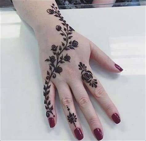 Beginner Easy Mehndi Designs For Hands Step By Step Mmod
