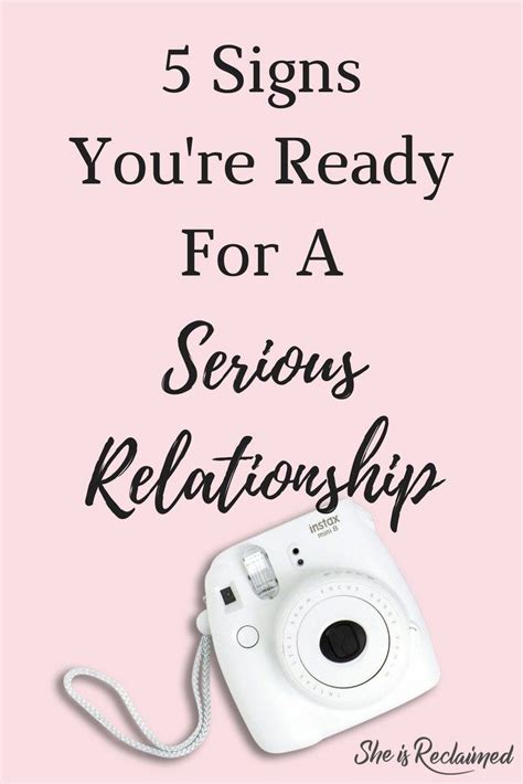 5 signs you re ready for a serious relationship she is reclaimed serious relationship