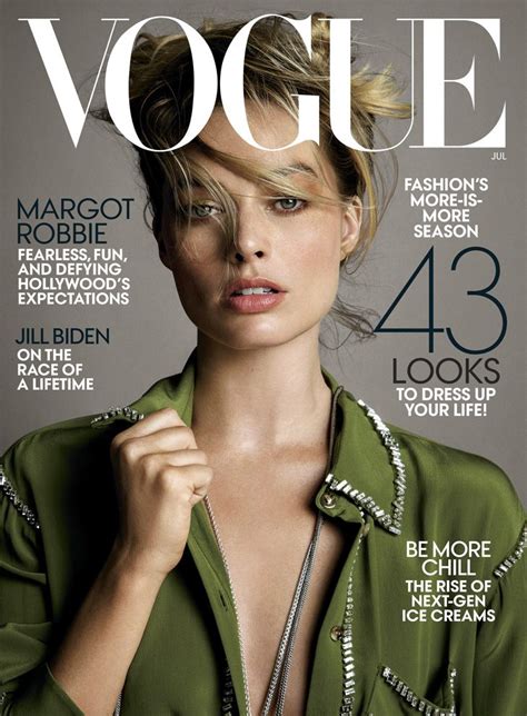 Margot Robbie On The Cover Of American Vogue July 2019 Issue