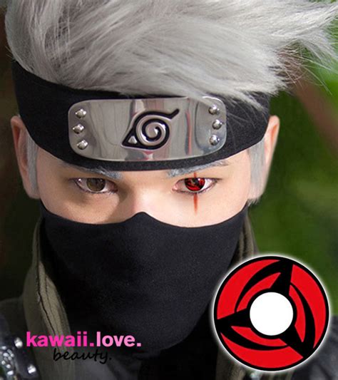 Crazylab Naruto Kakashi Hatake Mangekyou Sharingan Circle Lenses