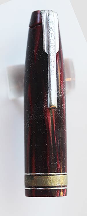 Waterman Red Cap W16239 Npt Clip And Trim 5435mm Vintage Waterman Pens