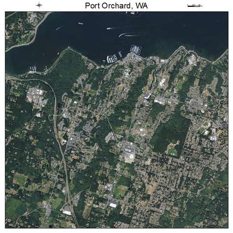 Aerial Photography Map Of Port Orchard Wa Washington