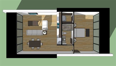 Check spelling or type a new query. Contemporary Style House Plan - 1 Beds 1 Baths 756 Sq/Ft ...