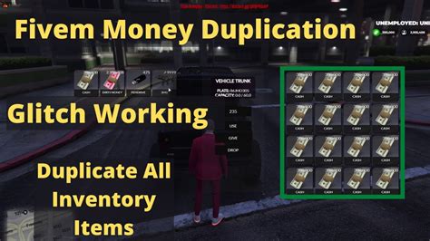 Fivem Money Duplication Glitch How To Duplicate Money Fivem Money