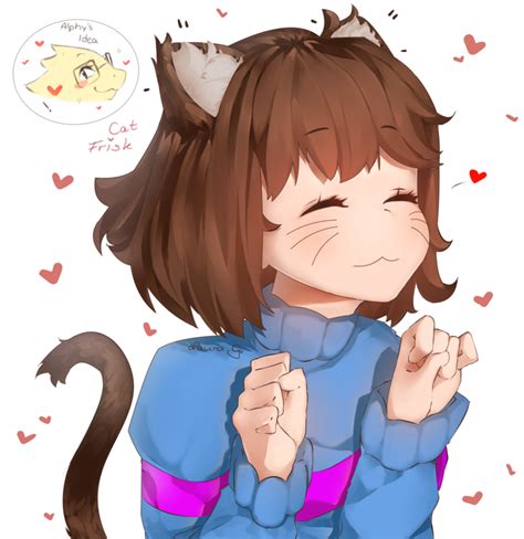 Cat Frisk By Sasoura Undertale Dog Anime Undertale Undertale Drawings