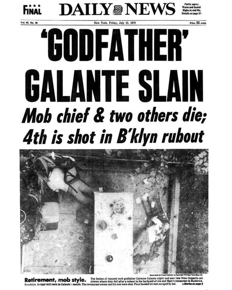 New York Daily News Front Page July 13 By New York Daily News Archive