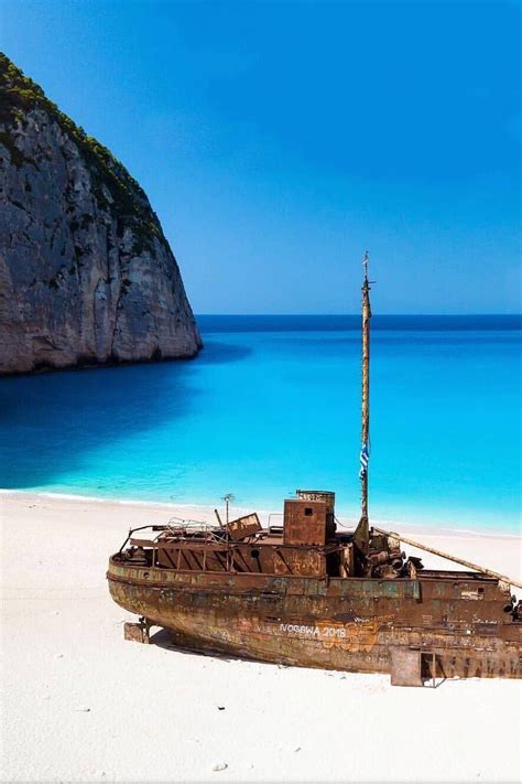 The Mystery Of Shipwreck On Zakynthos Island The Man Shipwreck