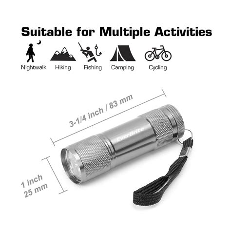 Everbrite Mini Led Flashlight 18 Pack Set Portable Flashlights Ideal