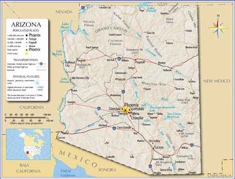 Large Arizona Maps For Free Download And Print High Resolution And