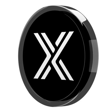 Immutable X Imx Glass Crypto Coin 3d Illustration 24092988 Png