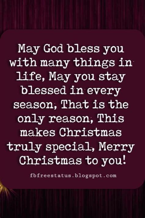 Christmas brings in a new cheer time spent with your near and dear it lifts your spirit so high so you stay happy all the time almighty bless everyone. Religious Christmas Card Sayings, Quotes Greetings & Messages