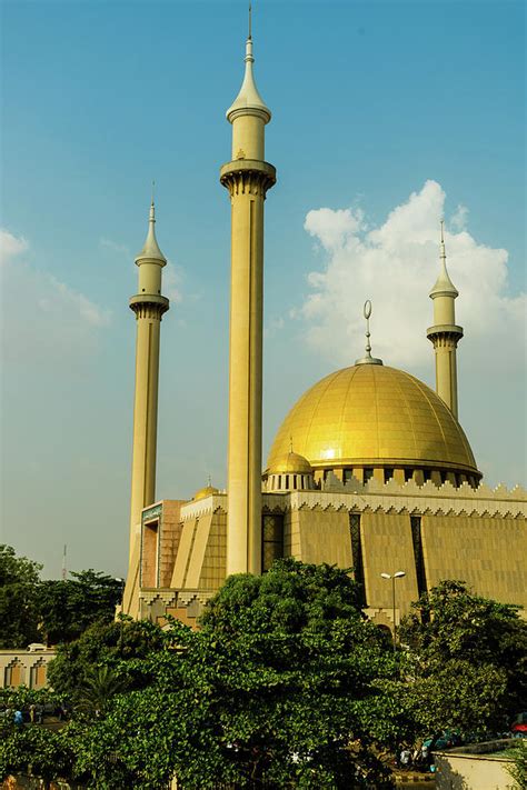 The Abuja National Mosque Also Known As The Nigerian National Mosque
