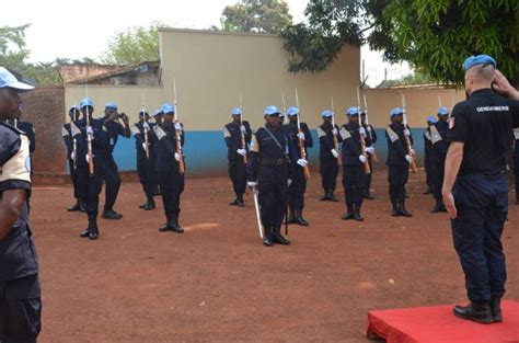Photos Minusca Police Commissioner Welcomes Rwandan Police