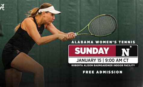 Alabama Womens Tennis Commence The 2023 Season At Home On Sunday Vcp Tennis