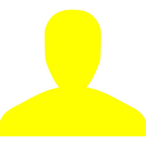 Yellow User Icon Free Yellow User Icons