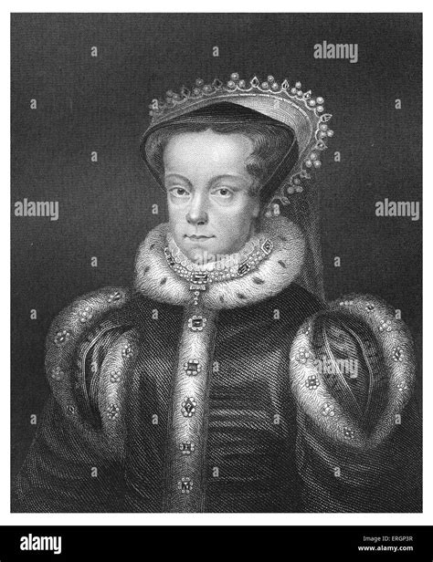 Mary I Or Bloody Mary Portrait Queen Of England From July 1553
