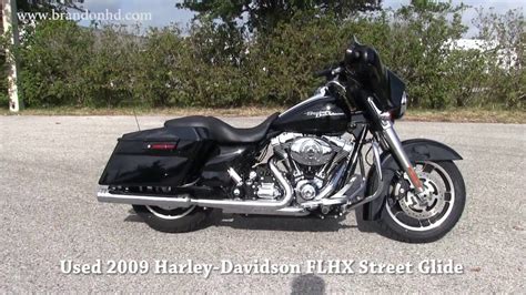 Used harley davidson street glide for sale with chrome front and rear wheels. 2009 Harley Davidson Street Glide for sale - Black with ...