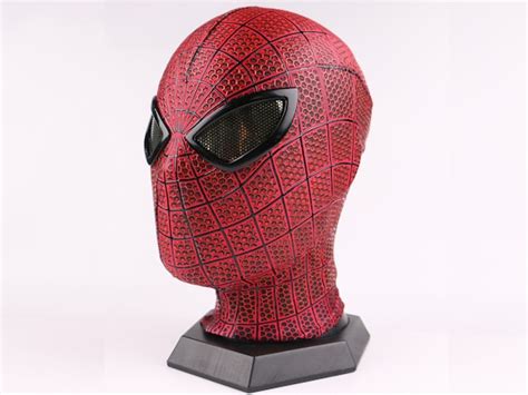 The Amazing Spiderman Mask Amazing Spiderman 1 Cosplay Mask Etsy Canada